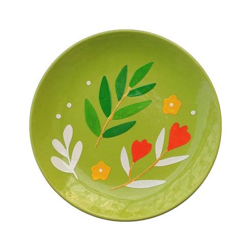Breath of Spring  | Wall Plate | Home Decor and Hand Painted Gift